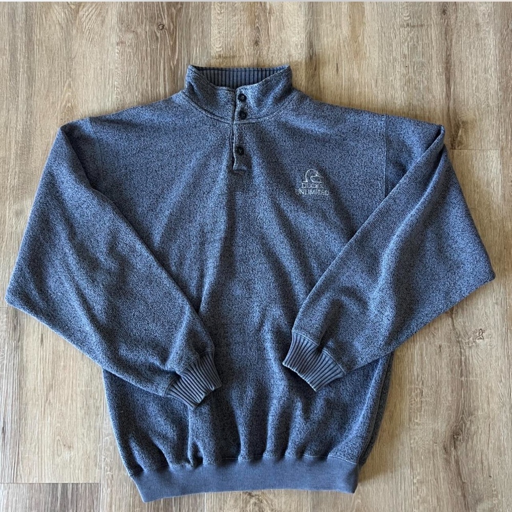 Vintage Ducks Unlimited Pullover Mens